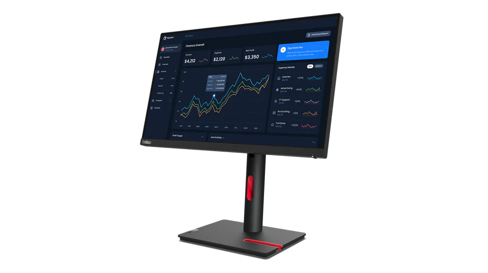 Lenovo ThinkVision T23I-30 - 58.4 cm (23") - 1920 x 1080 pixels Full HD LED Monitor - Image 3