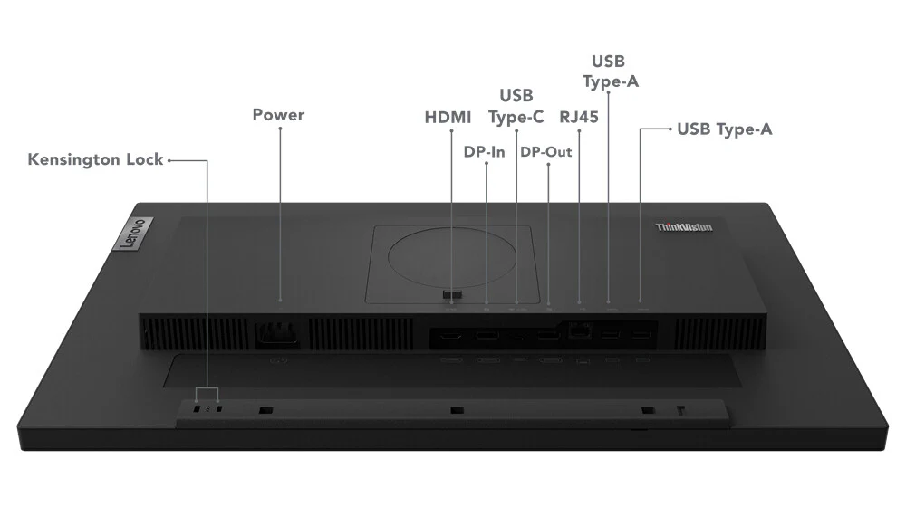 Lenovo ThinkVision T24m-29 LED display 60.5 cm (23.8") 1920 x 1080 pixels Full HD LCD Black - Image 10