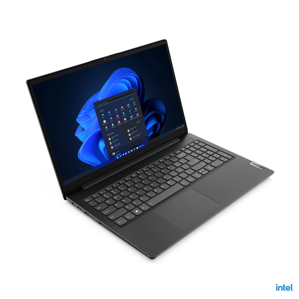 Lenovo V 15 G3 IAP Laptop - 39.6 cm (15.6") - Intel® Core™ i5-1235U - 8 GB DDR4-SDRAM - 256 GB SSD - Wi-Fi 5 - Windows 11 Home - Black - Image 2