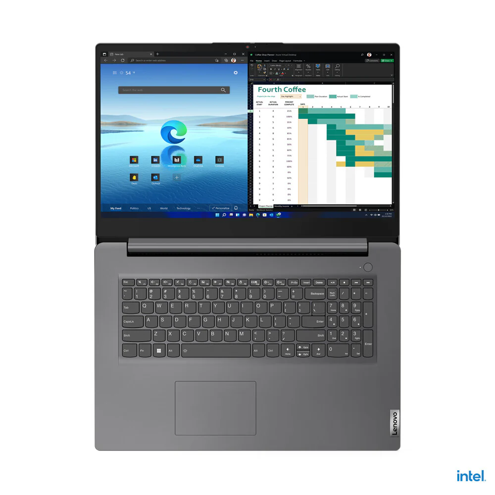 Lenovo V 17 G3 Laptop - 43.9 cm (17.3") - Intel® Core™ i5-1235U - 8 GB DDR4-SDRAM - 512 GB SSD - Wi-Fi 6 - Windows 11 Pro - Grey - Image 7