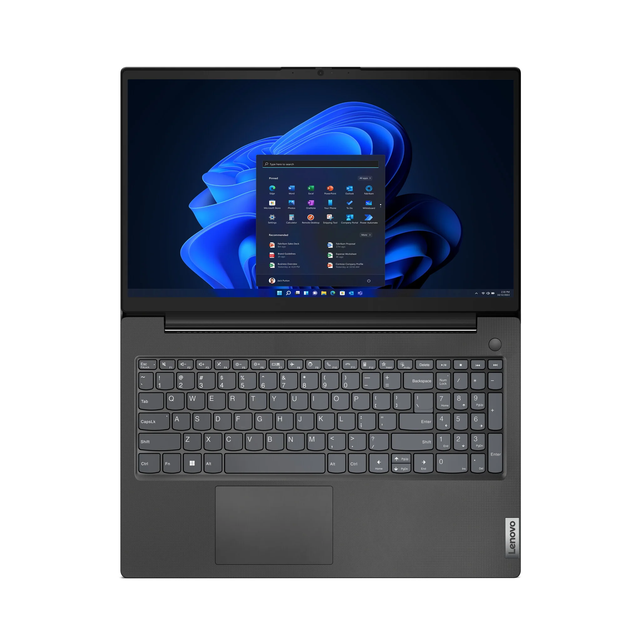 Lenovo V V15 Laptop - 39.6 cm (15.6") - Intel® Core™ i3-1315U - 8 GB DDR4-SDRAM - 256 GB SSD - Wi-Fi 5 - Windows 11 Home - Black - Image 7