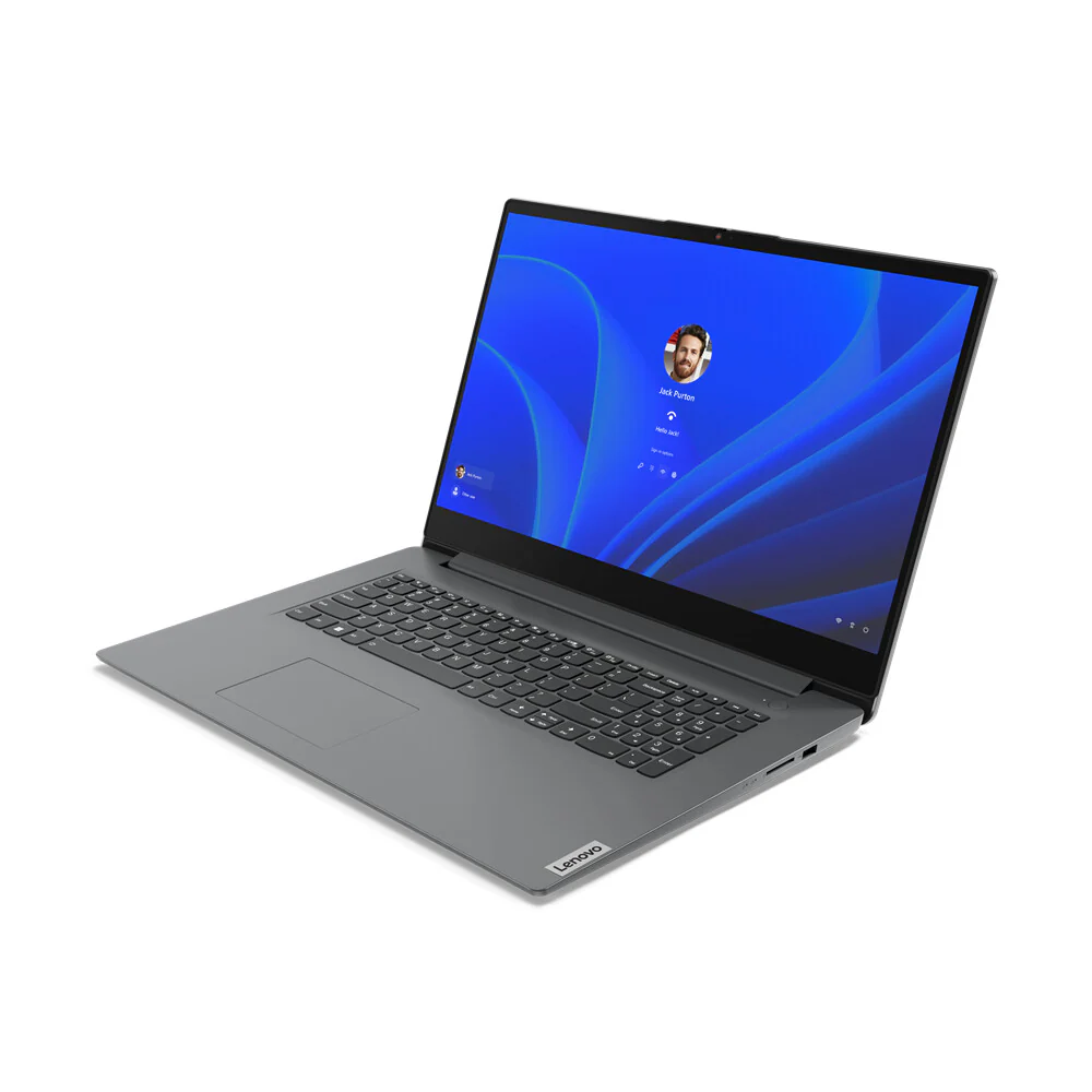 Lenovo V V17 Laptop - 43.9 cm (17.3") - Intel® Core™ i5-13420H - 8 GB DDR4-SDRAM - 256 GB SSD - Wi-Fi 6 - Windows 11 Pro - Grey - Image 3