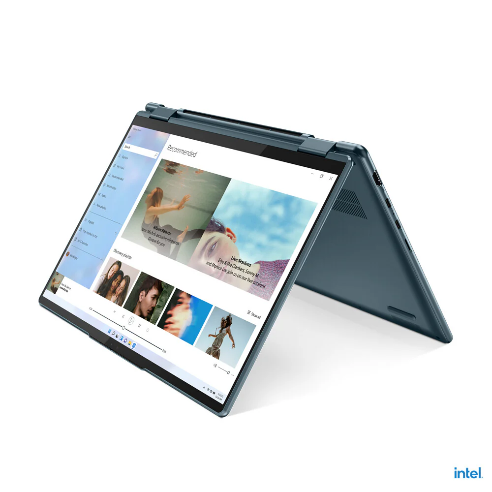 Lenovo Yoga 7 14IAL7 Hybrid (2-in-1) - 35.6 cm (14") - Touchscreen - Intel® Core™ i5-1235U - 8 GB LPDDR5-SDRAM - 512 GB SSD - Wi-Fi 6E - Windows 11 Home - Blue - Image 2