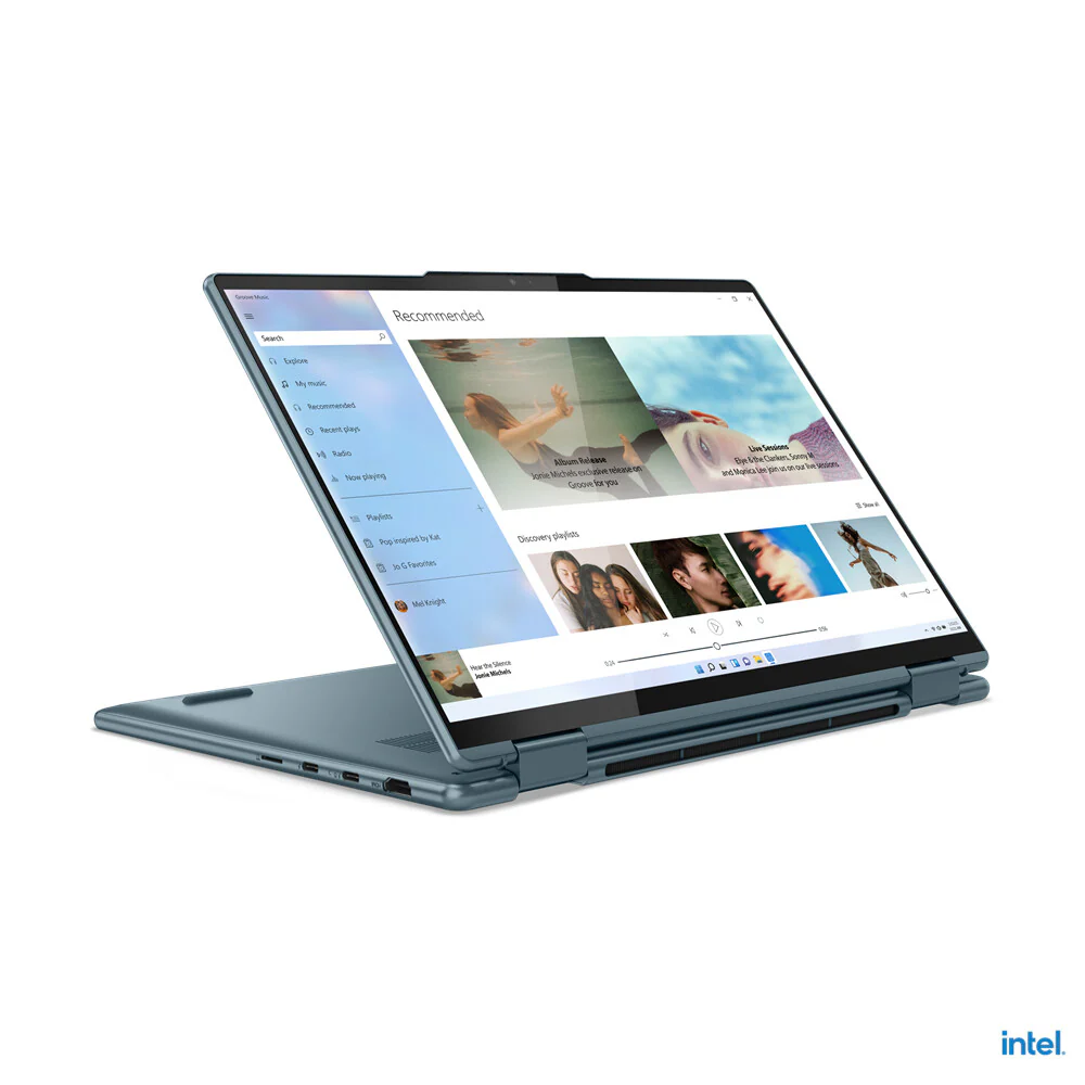 Lenovo Yoga 7 14IAL7 Hybrid (2-in-1) - 35.6 cm (14") - Touchscreen - Intel® Core™ i5-1235U - 8 GB LPDDR5-SDRAM - 512 GB SSD - Wi-Fi 6E - Windows 11 Home - Blue - Image 4