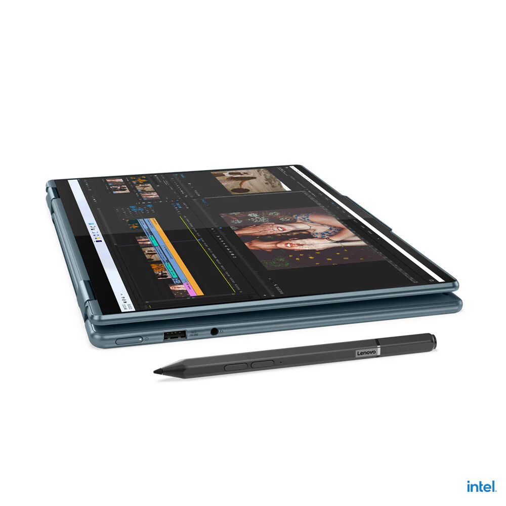 Lenovo Yoga 7 14IAL7 Hybrid (2-in-1) - 35.6 cm (14") - Touchscreen - Intel® Core™ i5-1235U - 8 GB LPDDR5-SDRAM - 512 GB SSD - Wi-Fi 6E - Windows 11 Home - Blue - Image 8