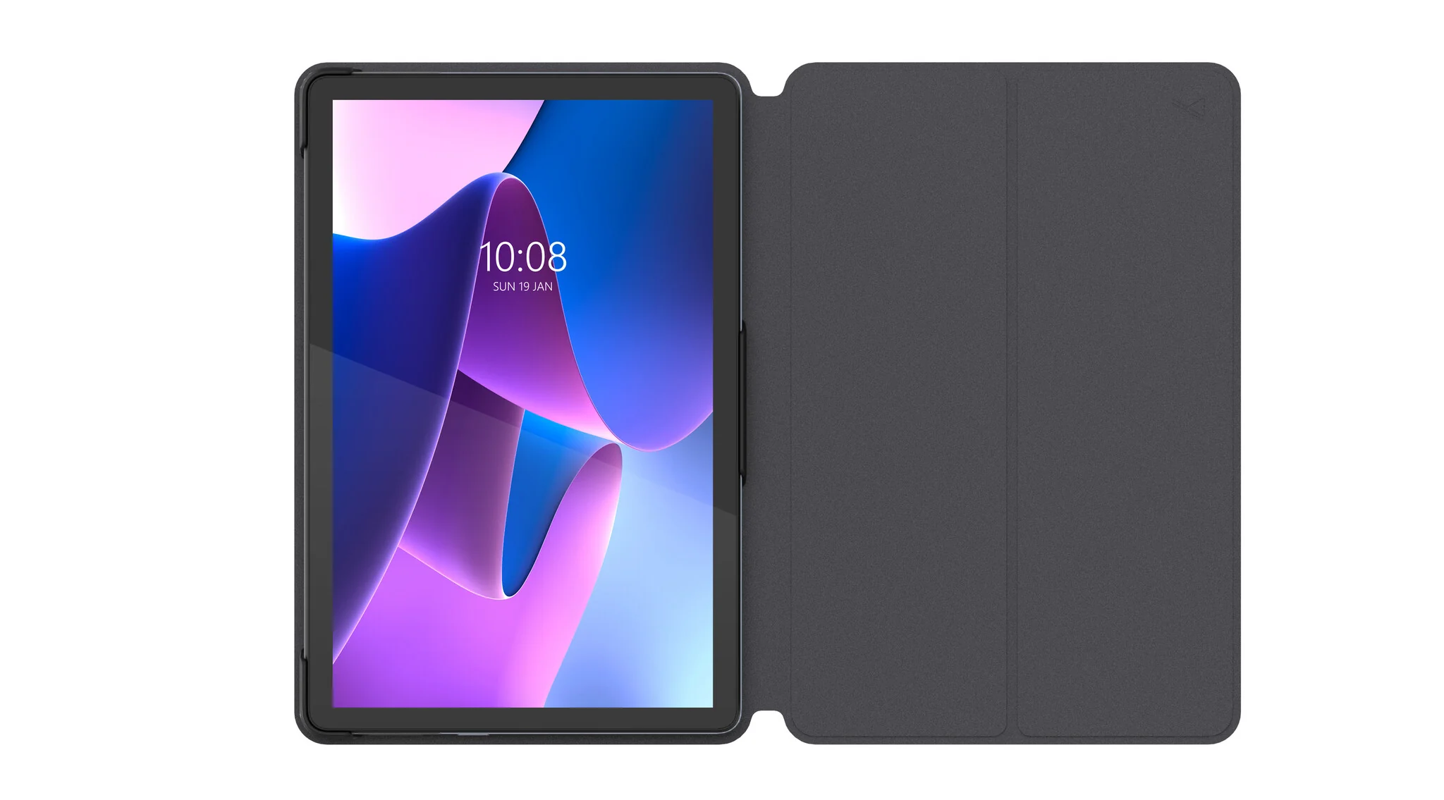 Lenovo Folio Tablet Case for Lenovo Tab M10 (3rd Gen) in Grey - Image 2