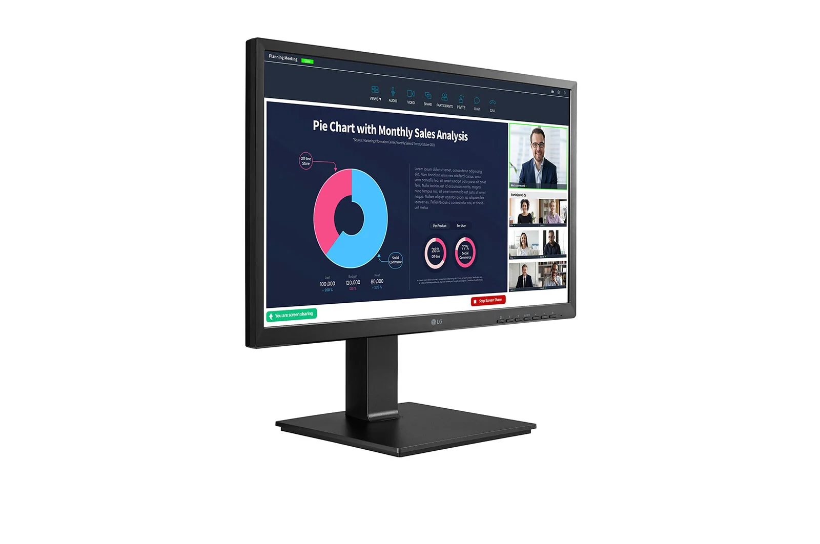 LG 24BP750C-B - 60.5 cm (23.8") - 1920 x 1080 pixels FHD LED Monitor - Image 7