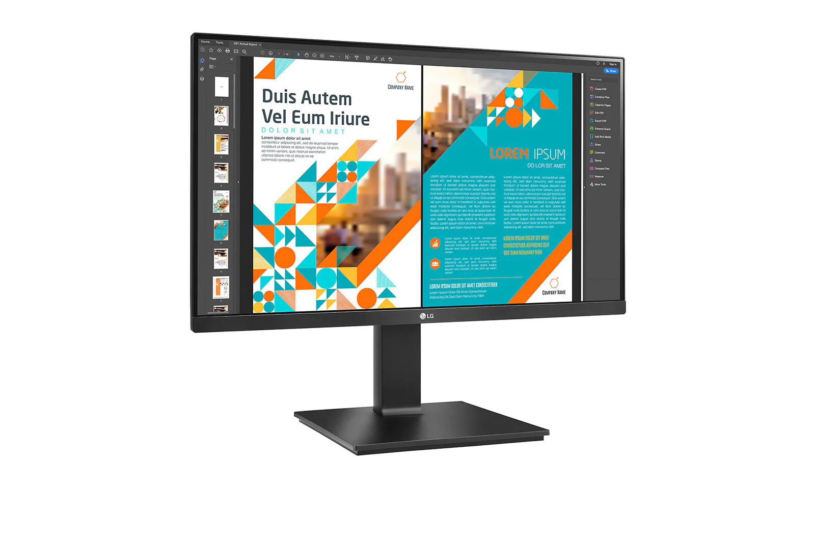 LG 24QP550 - 60.5 cm (23.8") - 2560 x 1440 pixels QHD Monitor - Image 3