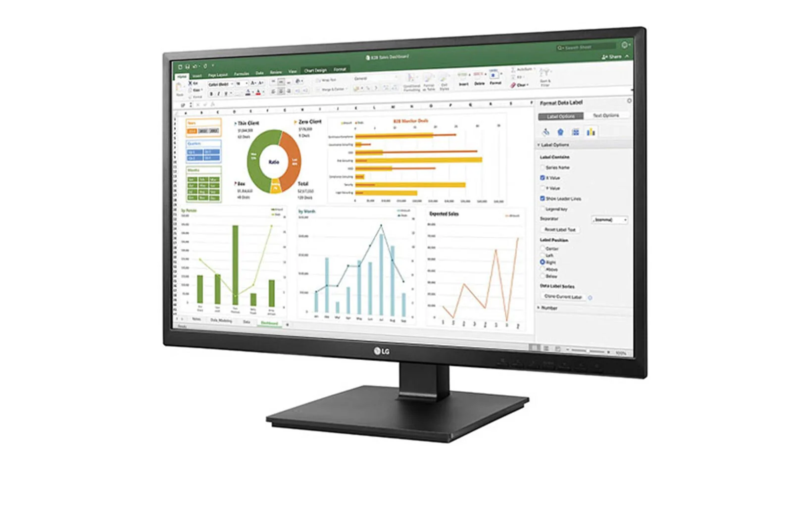 LG 27BK55YP-B - 68.6 cm (27") - 1920 x 1080 pixels FHD Monitor - Image 2