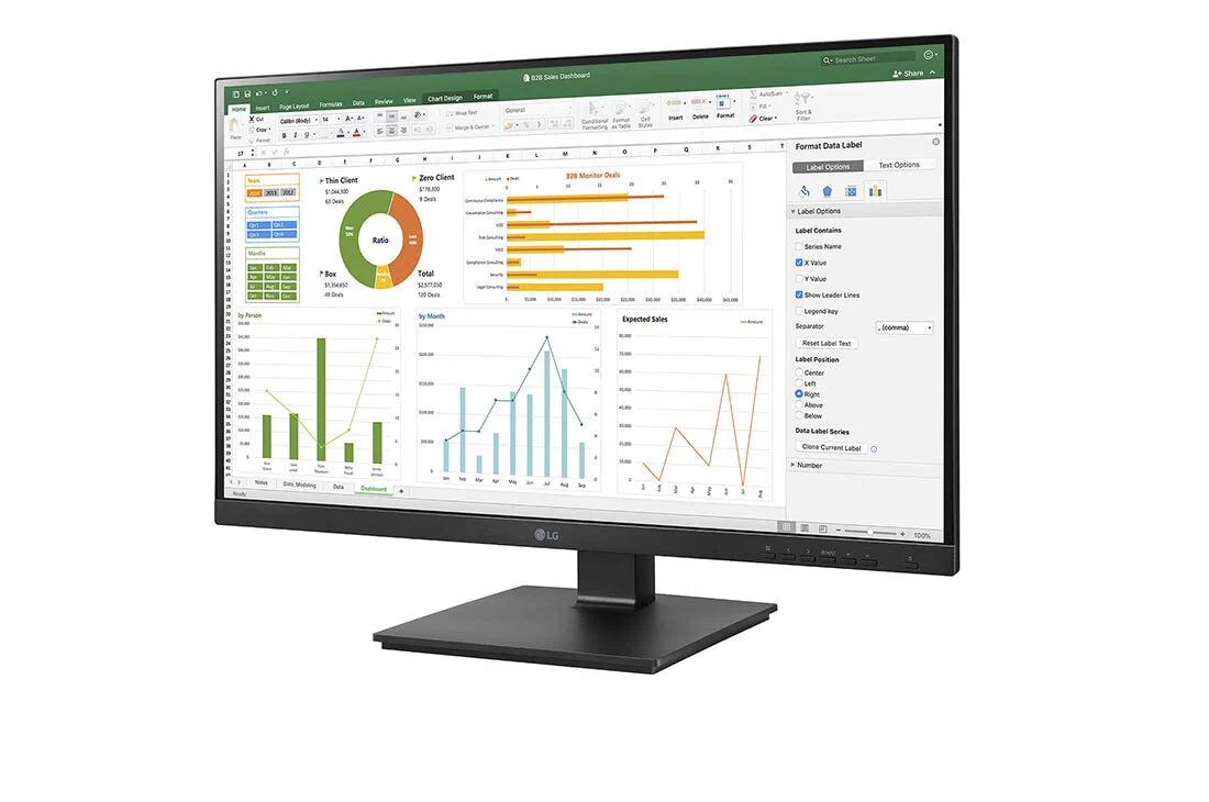 LG 27BN65YP-B - 68.6 cm (27") - 1920 x 1080 pixels FHD LCD Monitor - Image 2