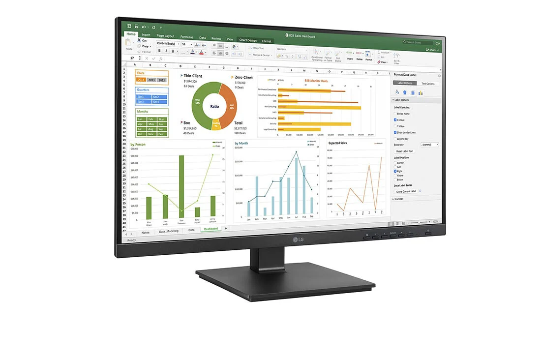 LG 27BN65YP-B - 68.6 cm (27") - 1920 x 1080 pixels FHD LCD Monitor - Image 3