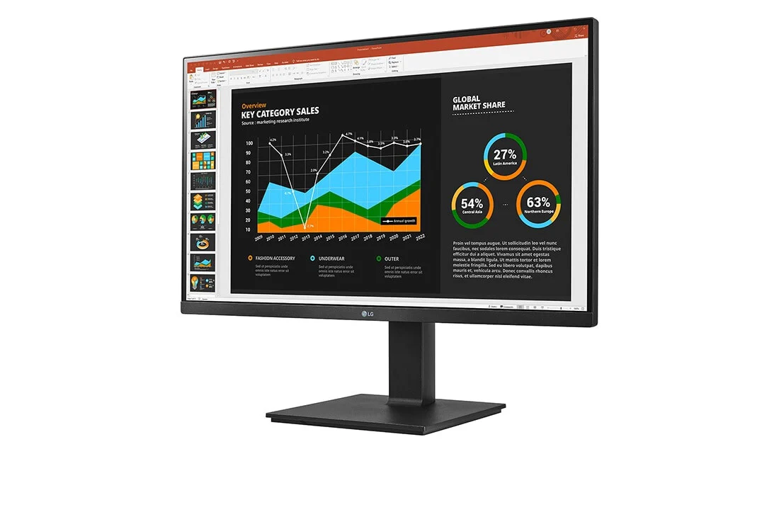 LG 27BQ75QB-B - 68.6 cm (27") - 2560 x 1440 pixels QHD LCD Monitor - Image 2