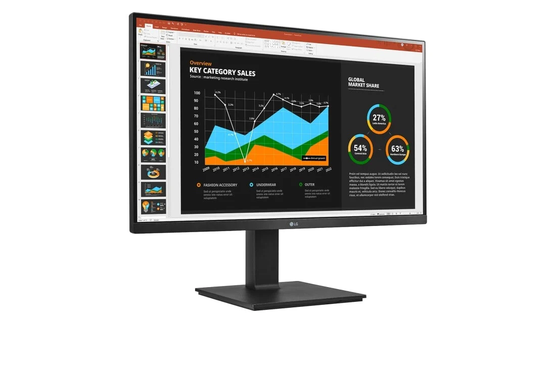 LG 27BQ75QB-B - 68.6 cm (27") - 2560 x 1440 pixels QHD LCD Monitor - Image 3