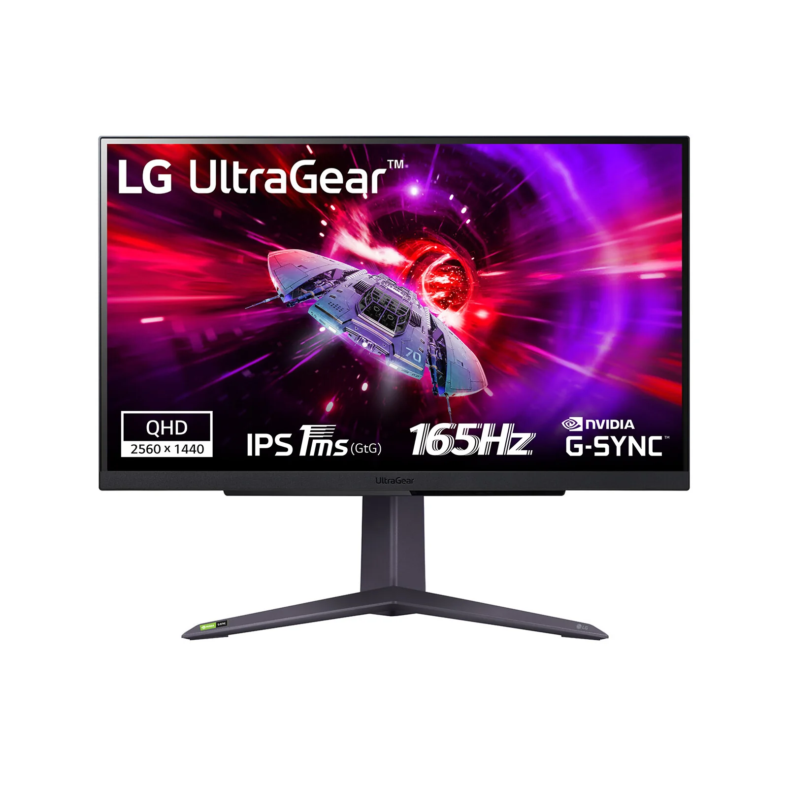 LG 27GR75Q-B - 68.6 cm (27") - 2560 x 1440 pixels QHD Monitor
