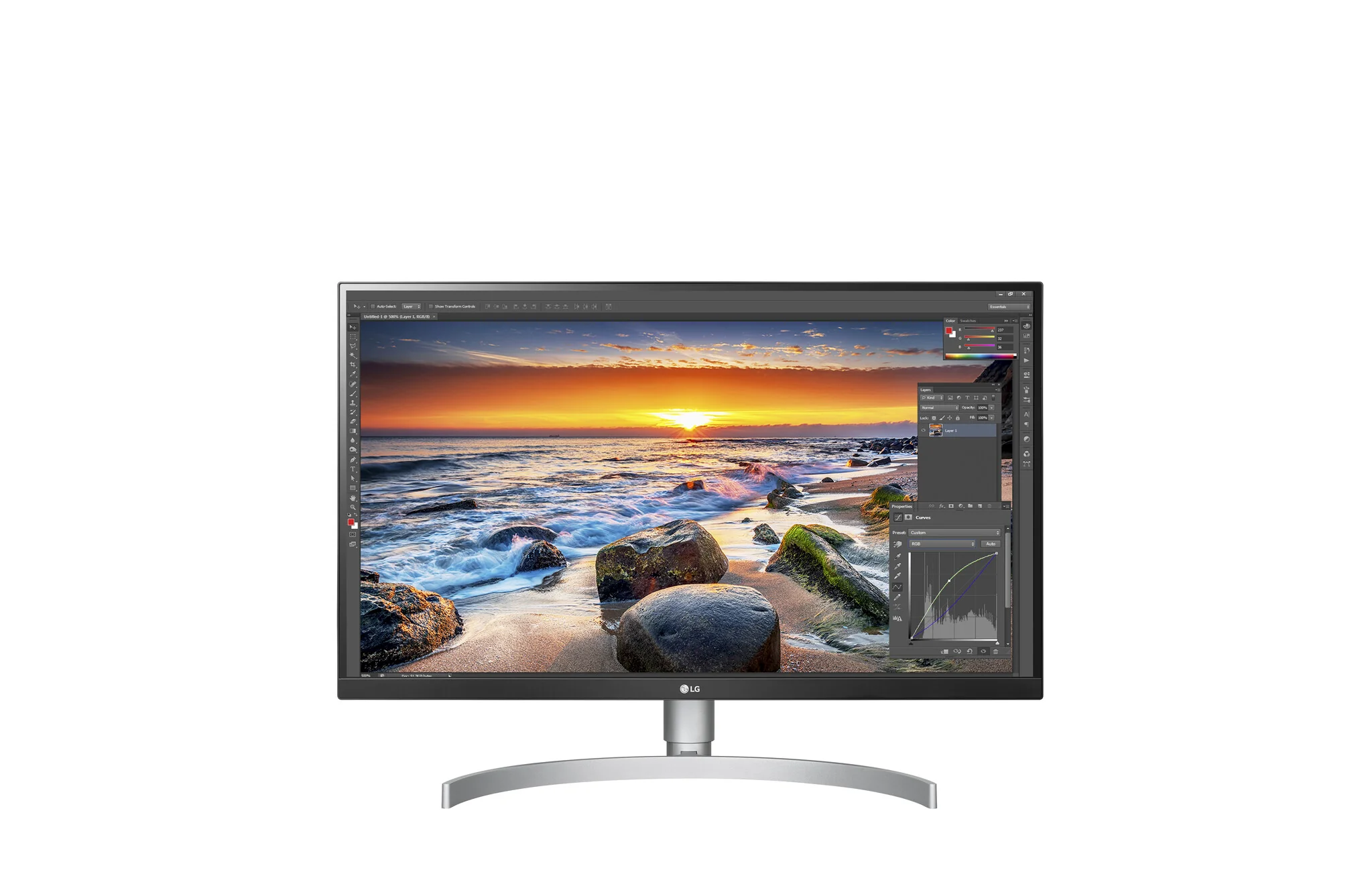 LG 27UK850-W - 68.6 cm (27") - 3840 x 2160 pixels 4K UHD LED Monitor