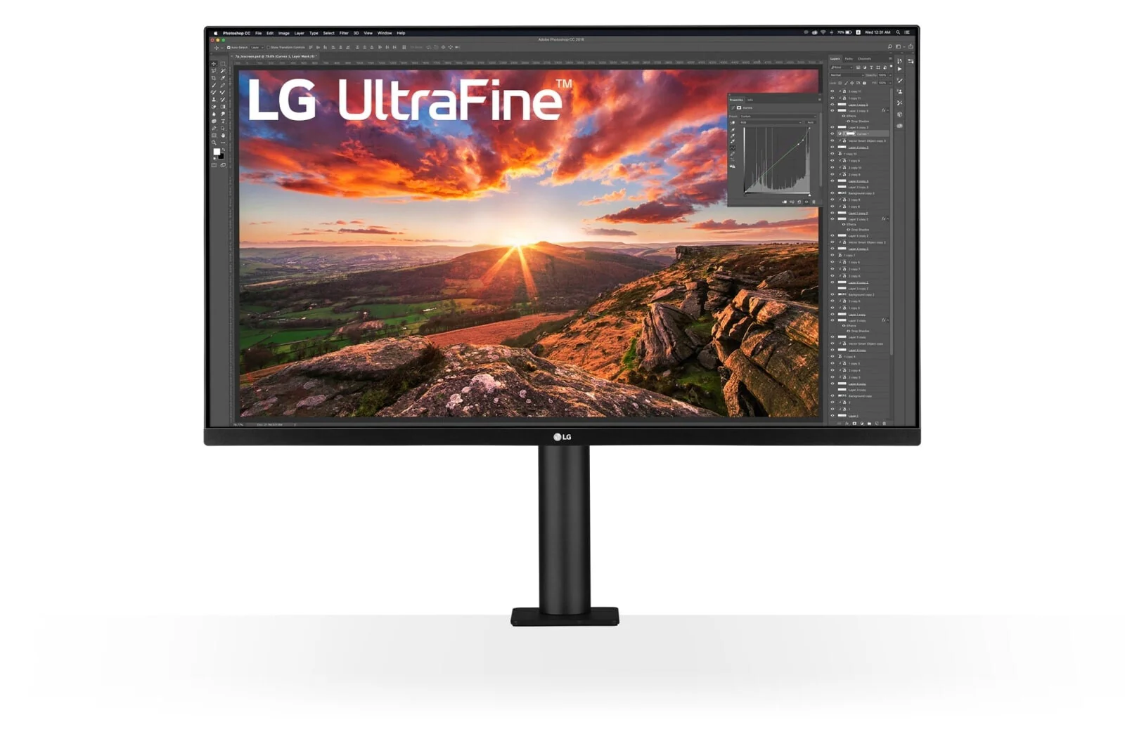 LG 32UN880P-B - 81.3 cm (32") - 3840 x 2160 pixels 4K UHD Monitor - Image 2