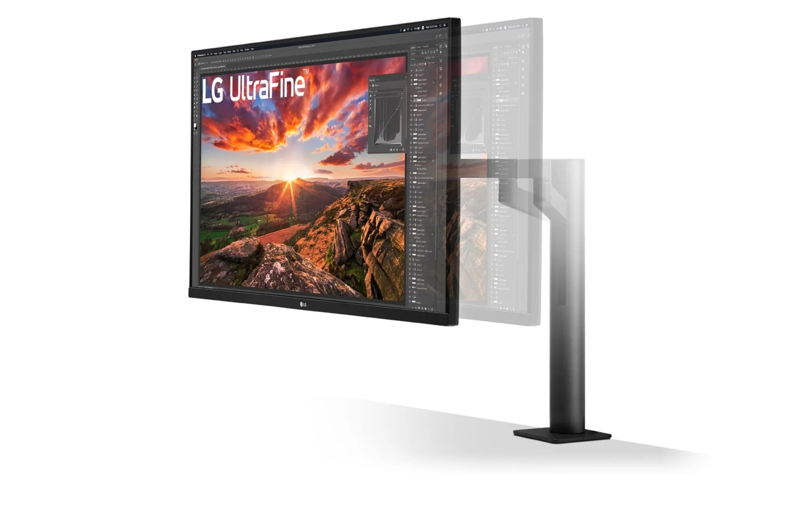 LG 32UN880P-B - 81.3 cm (32") - 3840 x 2160 pixels 4K UHD Monitor - Image 3