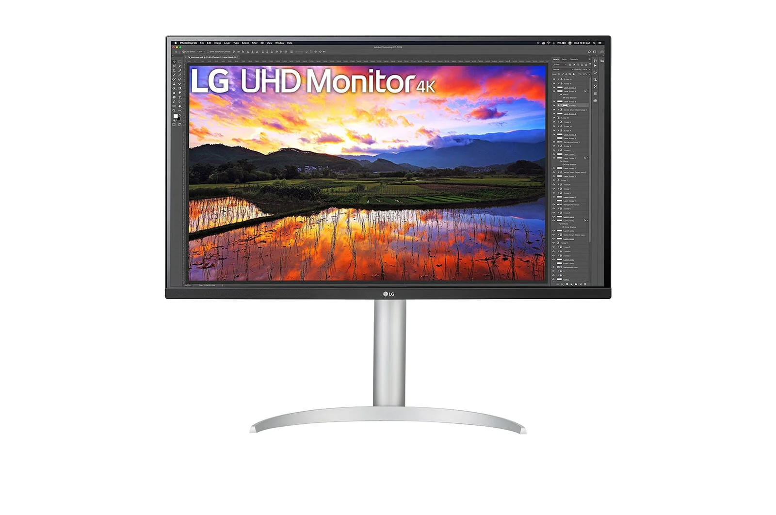 LG 32UP55NP-W - 80 cm (31.5") - 3840 x 2160 pixels 4K UHD Monitor