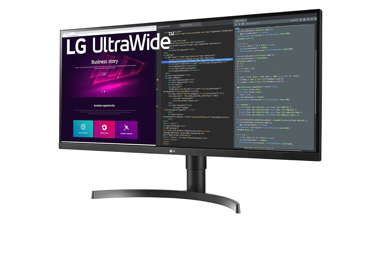 LG 34WN750P-B - 86.4 cm (34") - 3440 x 1440 pixels UltraWide QHD Monitor - Image 2