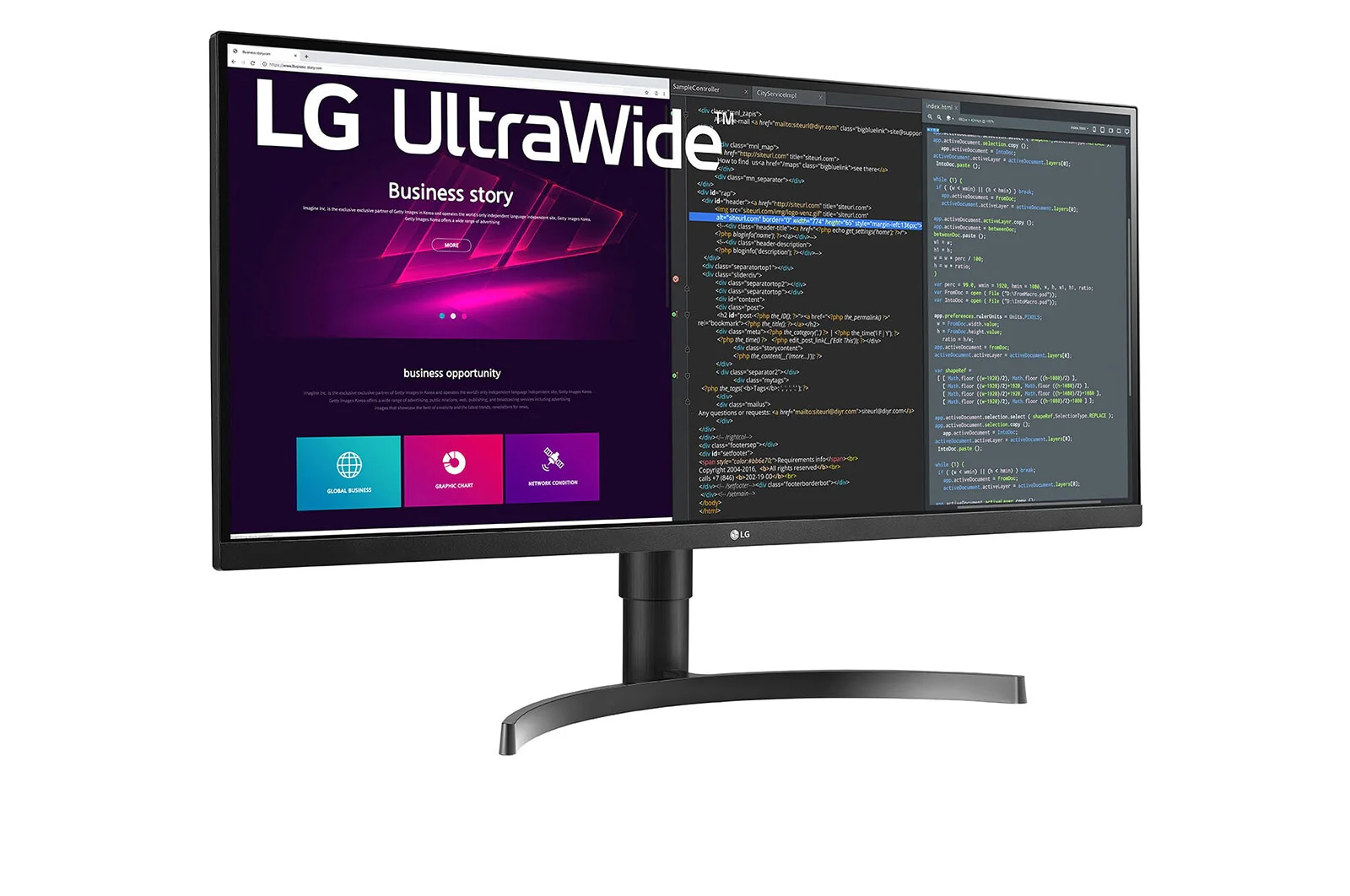 LG 34WN750P-B - 86.4 cm (34") - 3440 x 1440 pixels UltraWide QHD Monitor - Image 3