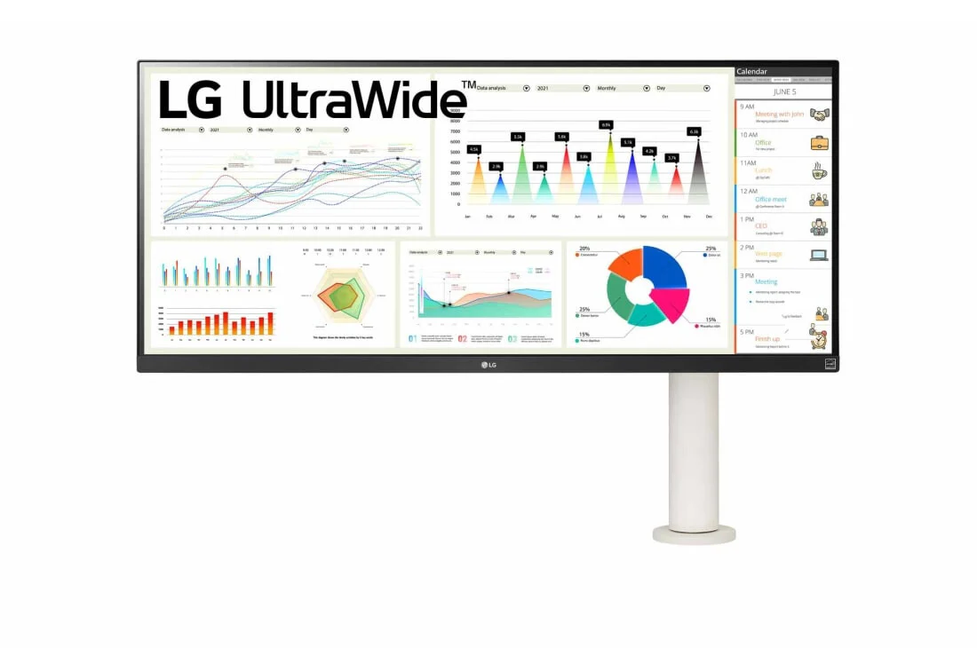 LG 34WQ680-W - 86.4 cm (34") - 2560 x 1080 pixels UltraWide FHD Monitor