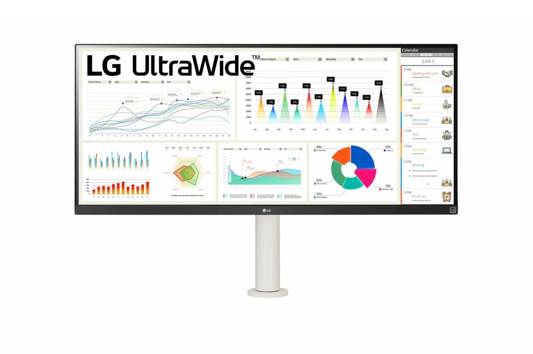 LG 34WQ680-W - 86.4 cm (34") - 2560 x 1080 pixels UltraWide FHD Monitor - Image 2