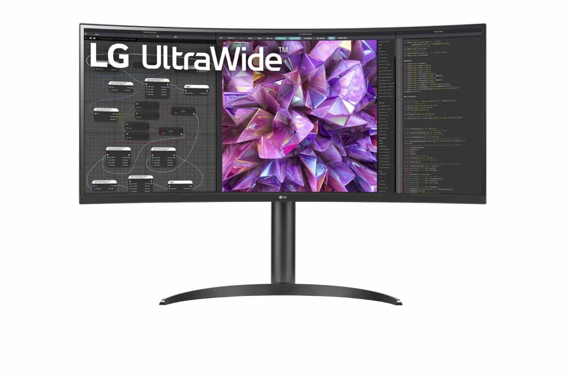 LG 34WQ75C-B - 86.7 cm (34.1") - 3440 x 1440 pixels UltraWide Quad HD Monitor