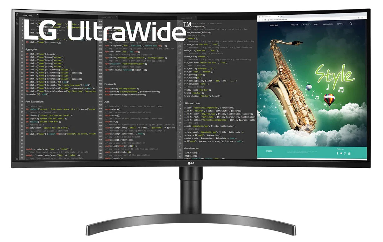 LG 35WN65C-B - 88.9 cm (35") - 3440 x 1440 pixels UltraWide QHD Monitor