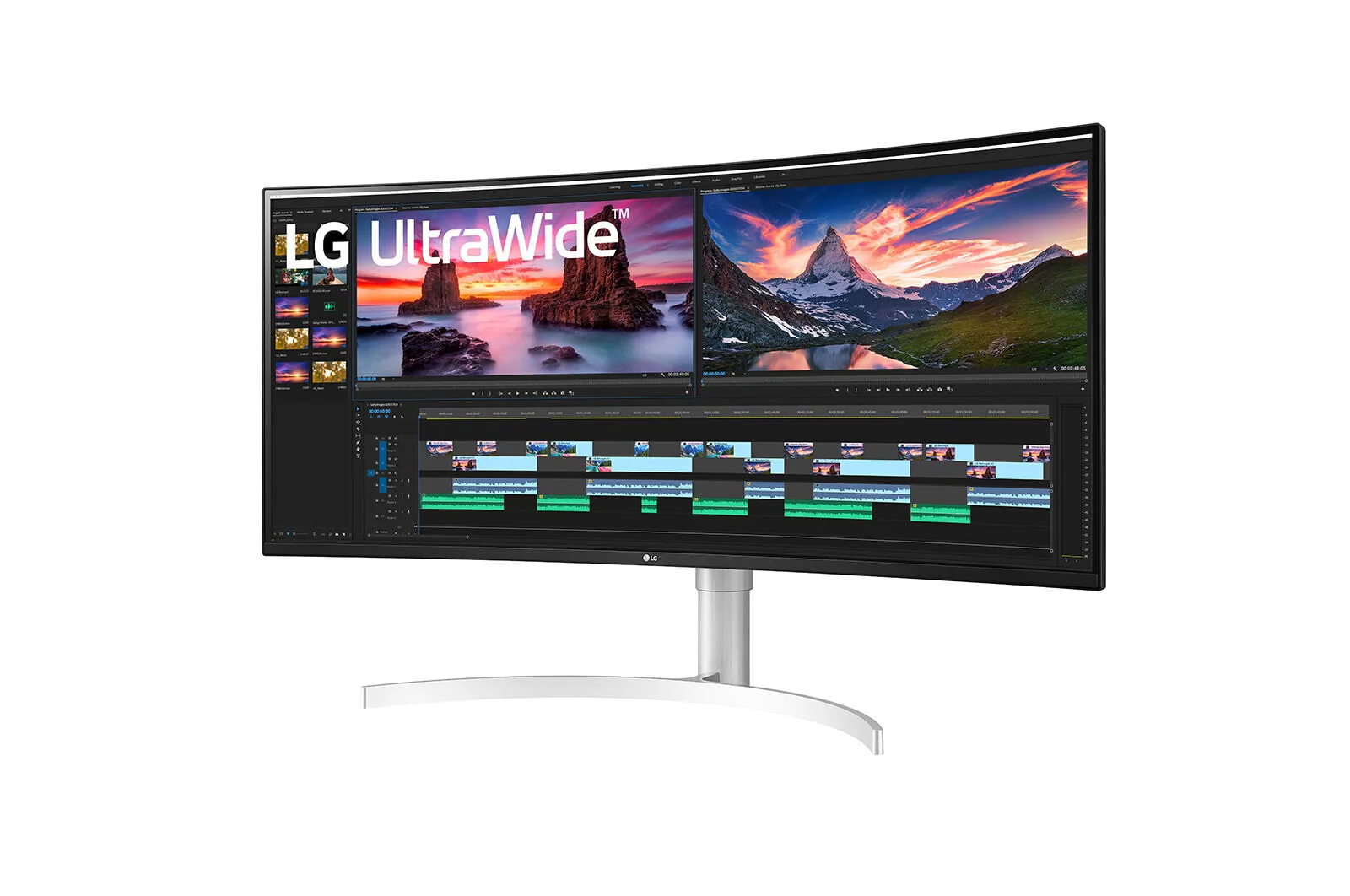 LG 38WN95C-W - 96.5 cm (38") - 3840 x 1600 pixels UltraWide QHD Monitor - Image 2