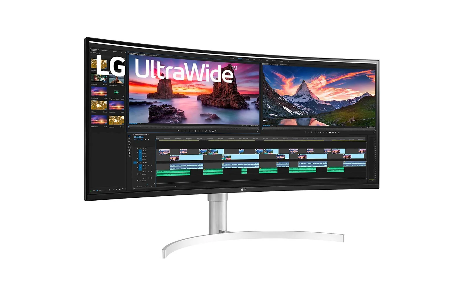 LG 38WN95CP-W - 96.5 cm (38") - 3840 x 1600 pixels QHD+ QLED Monitor - Image 3