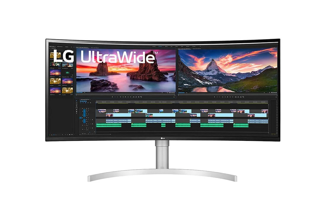 LG 38WN95CP-W - 96.5 cm (38") - 3840 x 1600 pixels QHD+ QLED Monitor