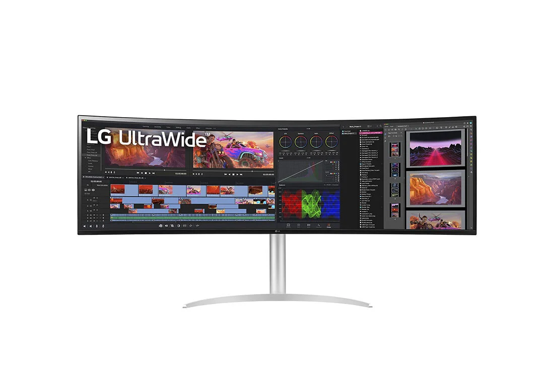 LG 49WQ95C-W - 124.5 cm (49") - 5120 x 1440 pixels UltraWide DQHD Monitor