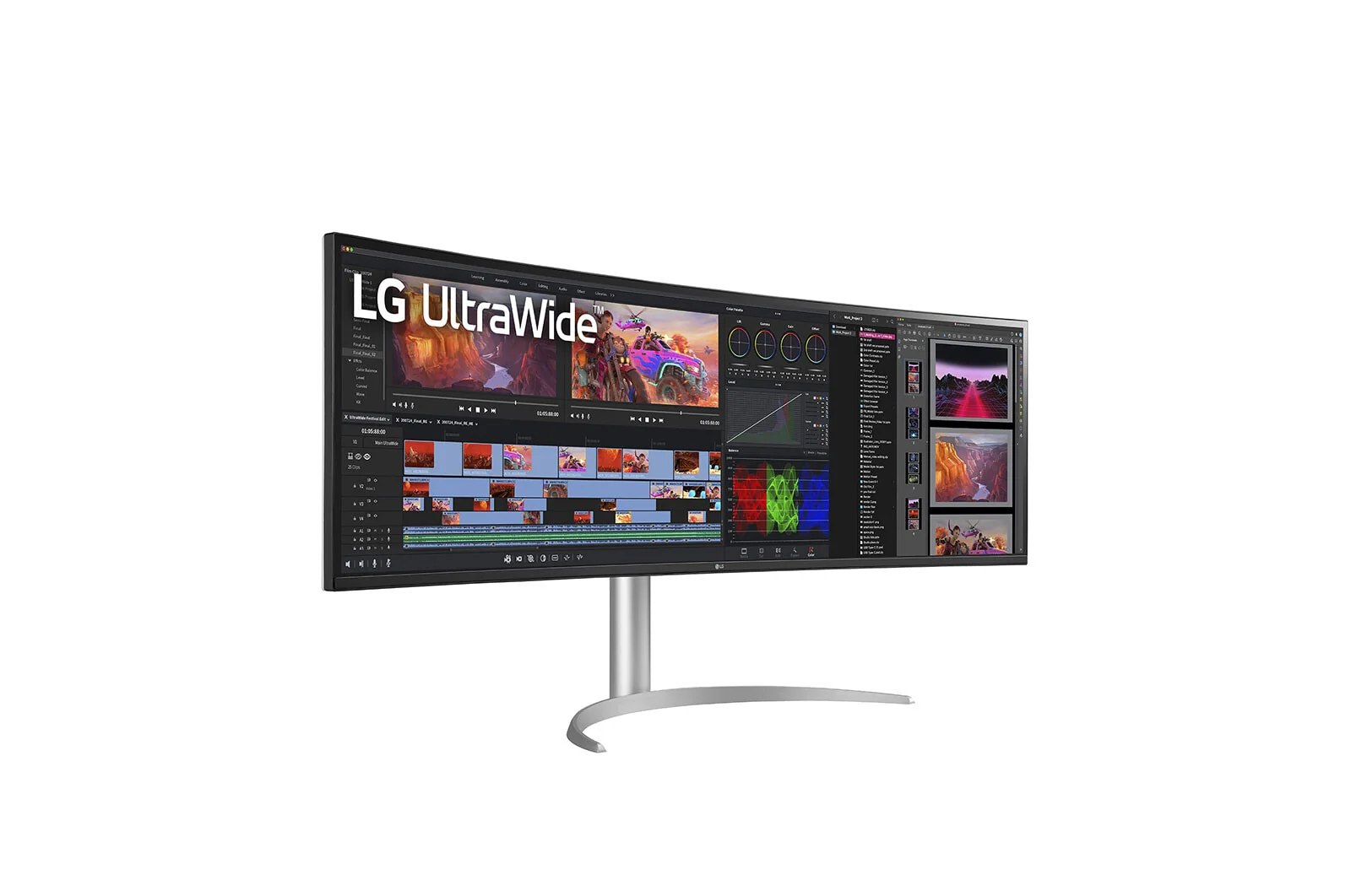 LG 49WQ95X-W - 124.5 cm (49") - 5120 x 1440 pixels UltraWide DQHD Monitor - Image 3