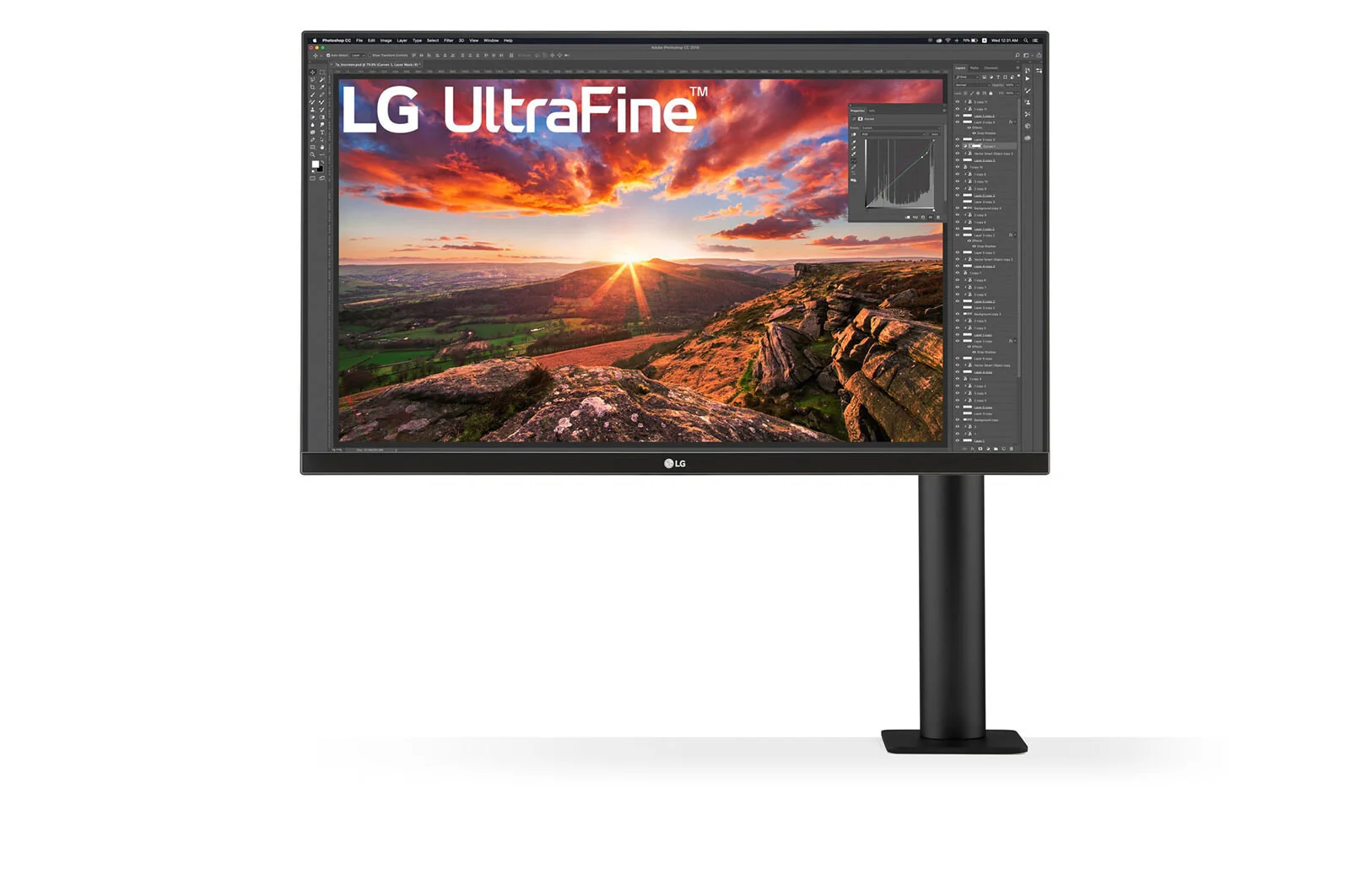 LG UltraFine Ergo - 68.6 cm (27") - 3840 x 2160 pixels 4K UHD LED Monitor