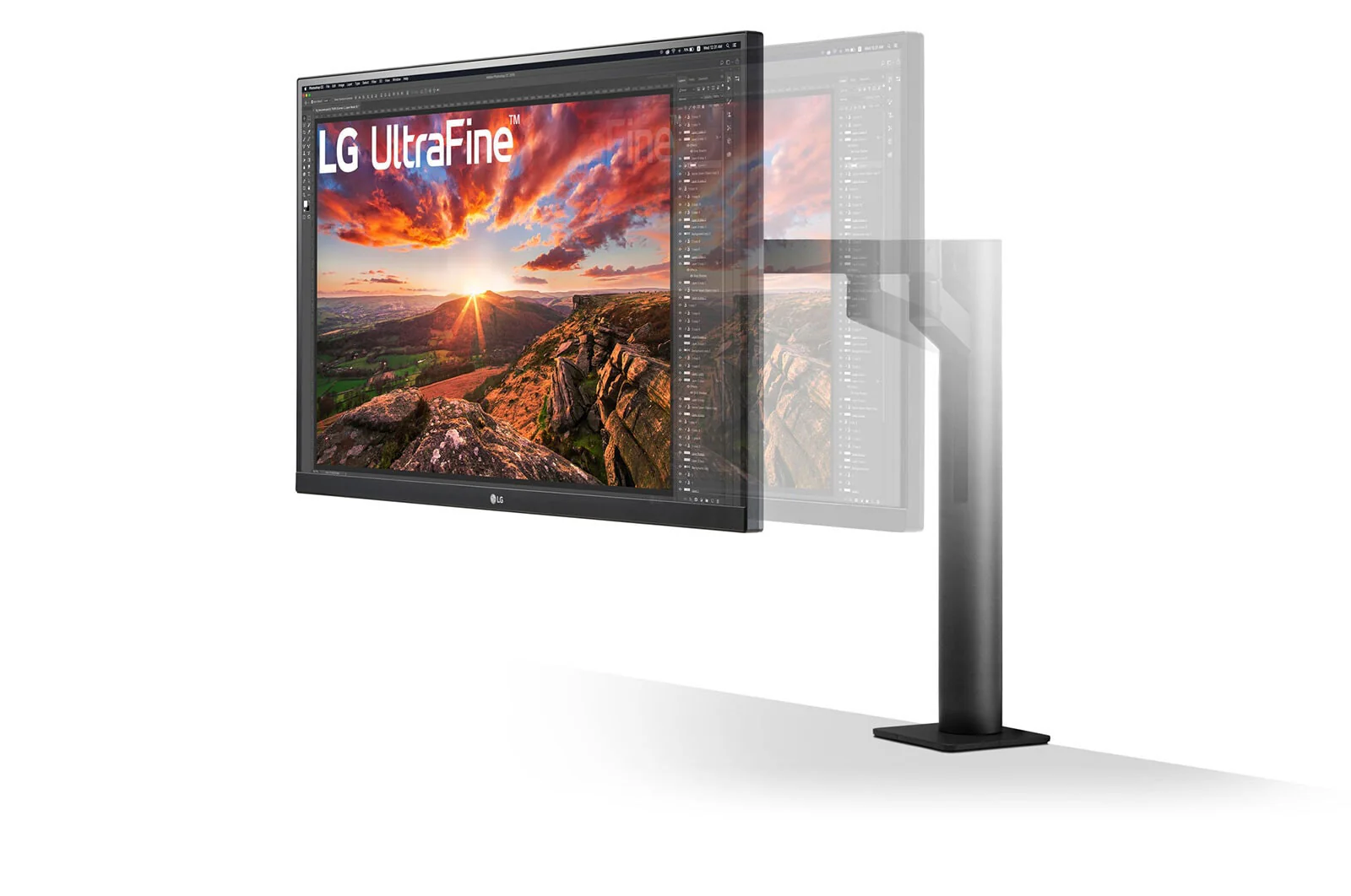 LG UltraFine Ergo - 68.6 cm (27") - 3840 x 2160 pixels 4K UHD LED Monitor - Image 3