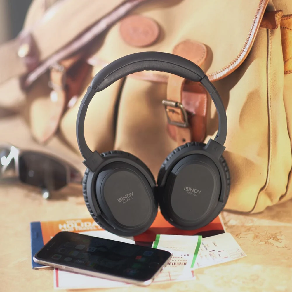 Lindy BNX-60 - Wireless Active Noise Cancelling Headphones with aptX - Image 7