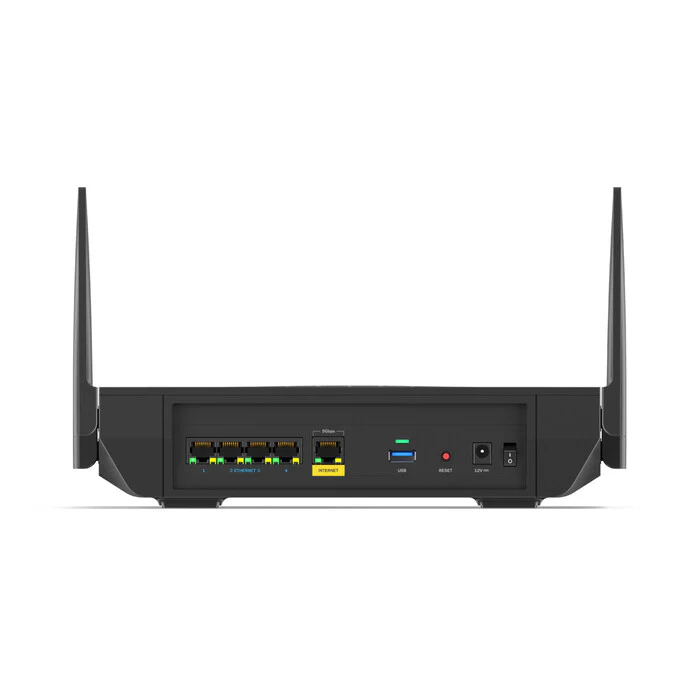 Linksys Hydra Pro 6E - Gigabit Ethernet Tri-band (2.4 GHz / 5 GHz / 5 GHz) wireless router in Black - Image 4