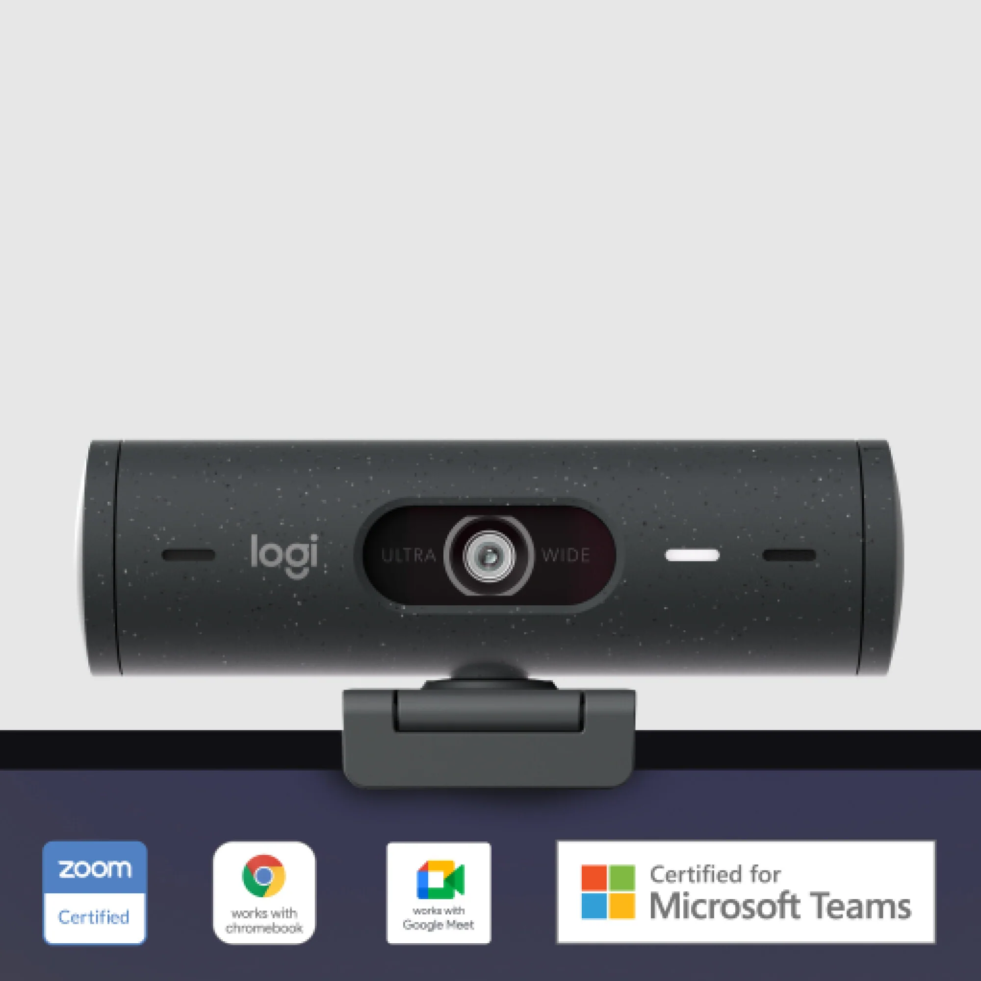 Logitech Brio 500 - 4MP 1920 x 1080p USB webcam in Black - Image 3
