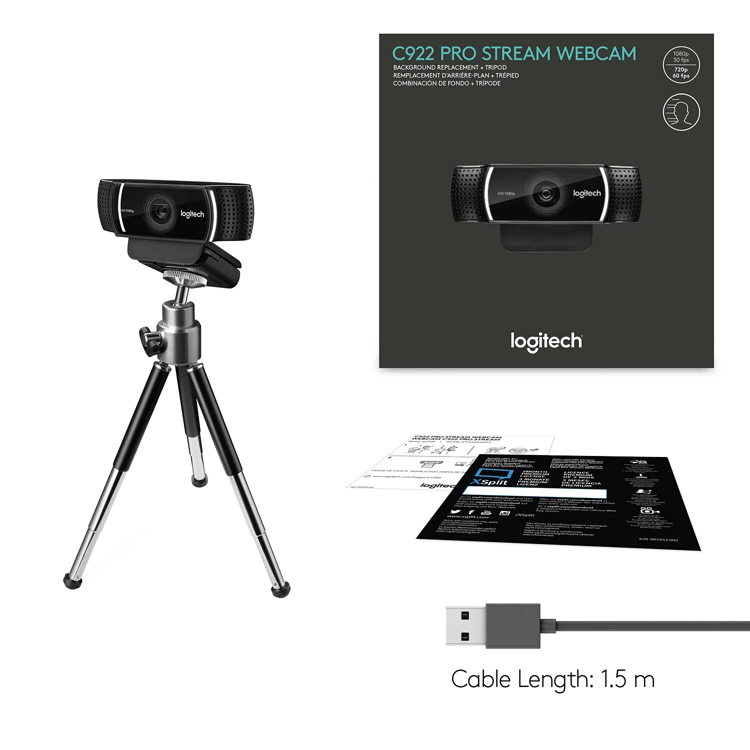 Logitech C922 Pro HD Stream Webcam - Image 16