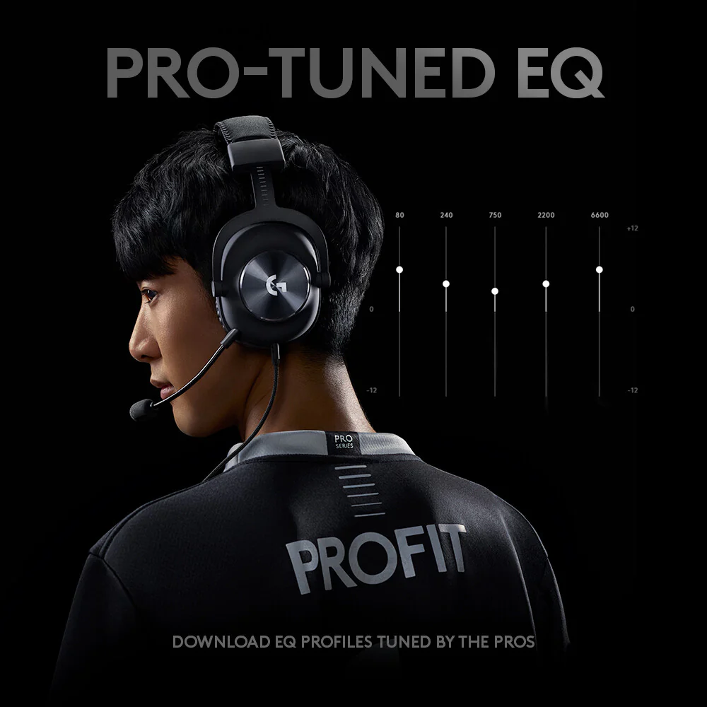 Logitech G - G PRO X Gaming Headset in Black - Image 16