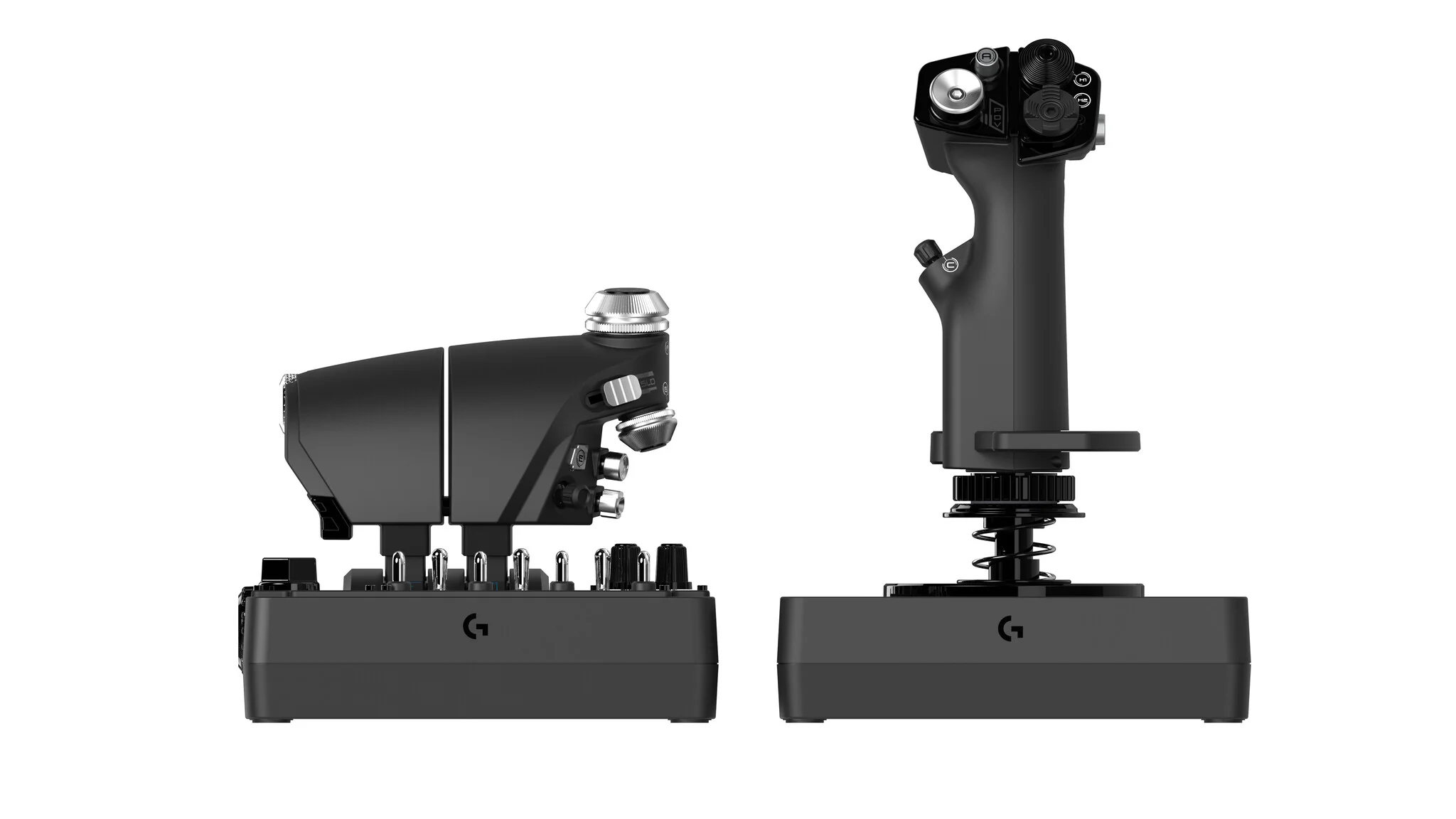 Logitech G - G X56 HOTAS RGB - Wired USB Throttle + Joystick for PC - Image 3