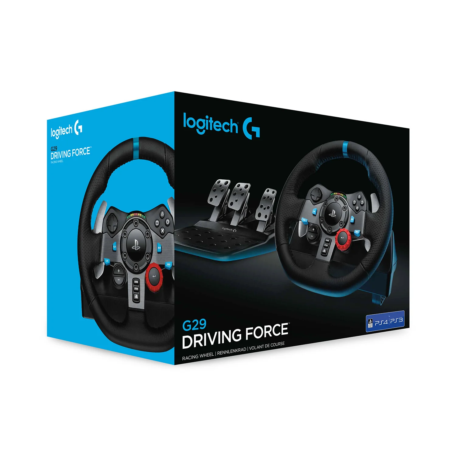 Logitech G - G29 Driving Force Racing Wheel and Pedals for PC / PS5 / PS4 - Image 7