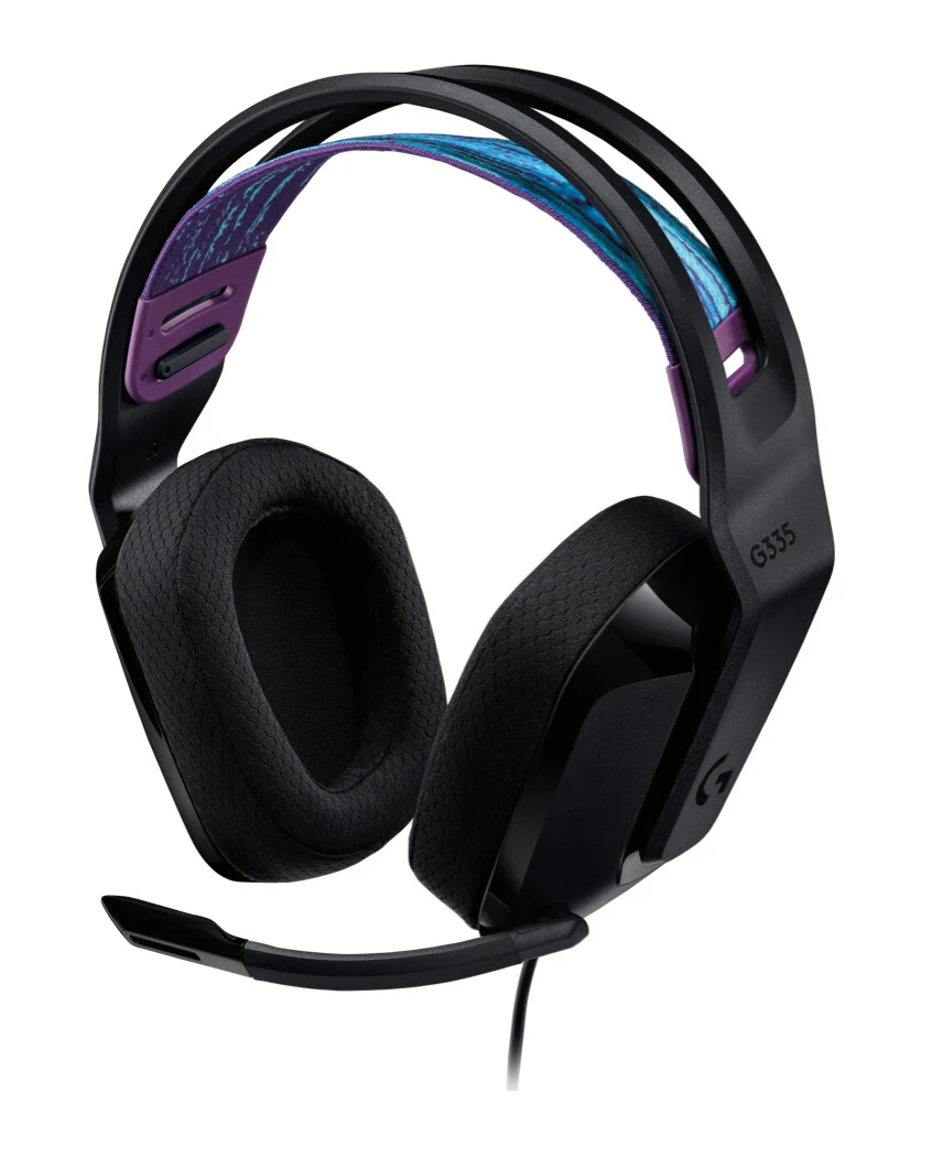 Logitech G - G335 Wired Gaming Headset in Black - Image 2