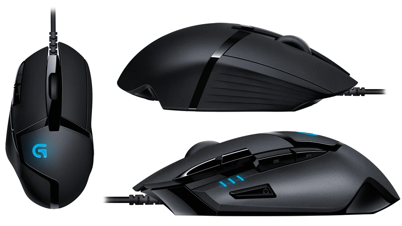 Logitech G - G402 Hyperion Fury FPS Gaming Mouse in Black - 4,000 dpi - Image 2
