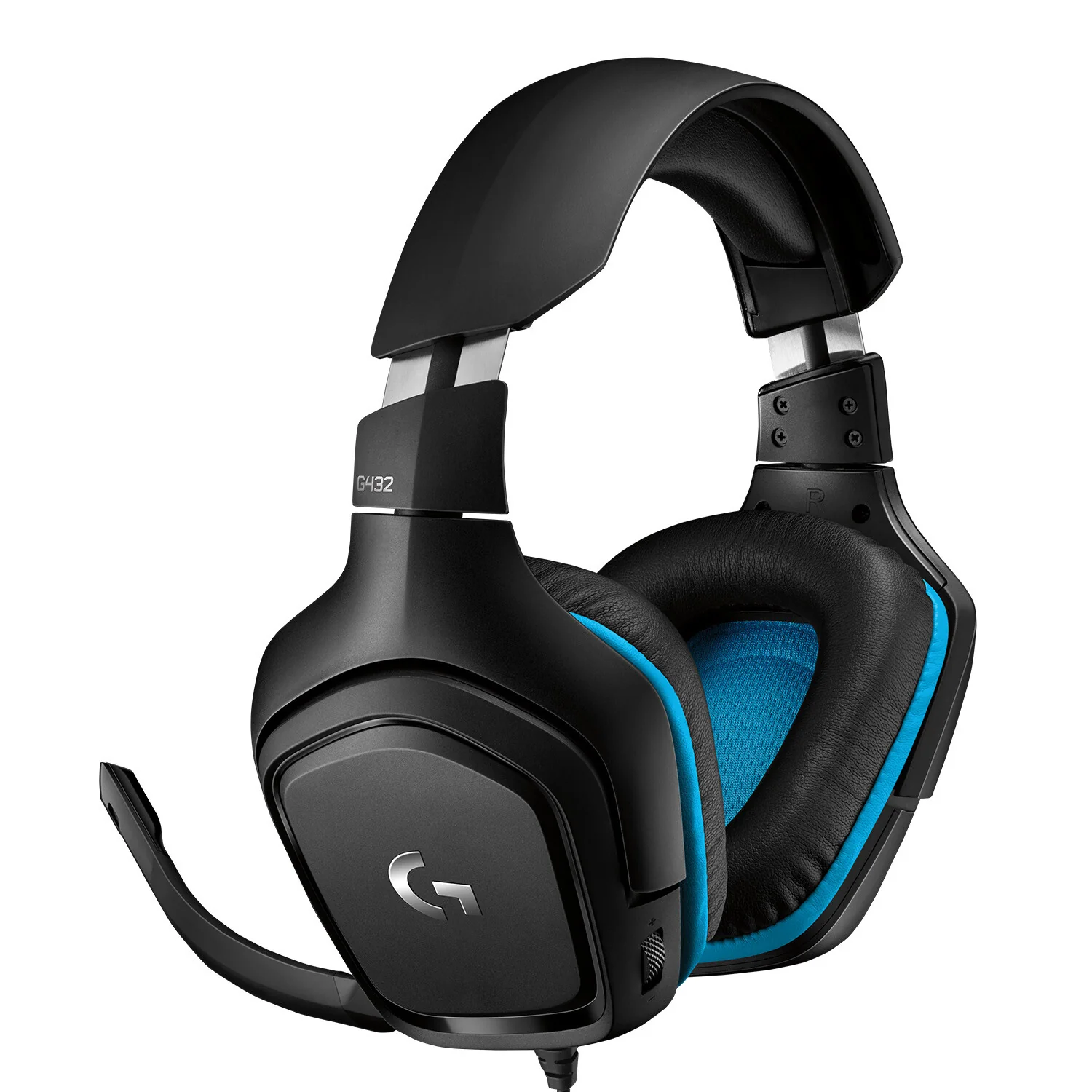Logitech G - G432 Wired 7.1 Surround Sound Gaming Headset - Image 2