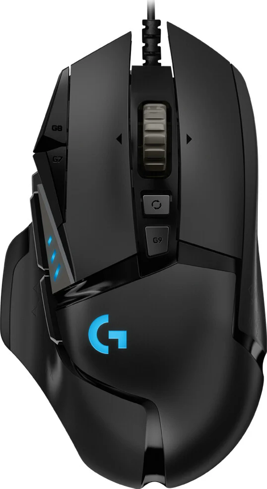 Logitech G - G502 HERO High Performance Gaming Mouse in Black - 25,600 DPI - Image 2