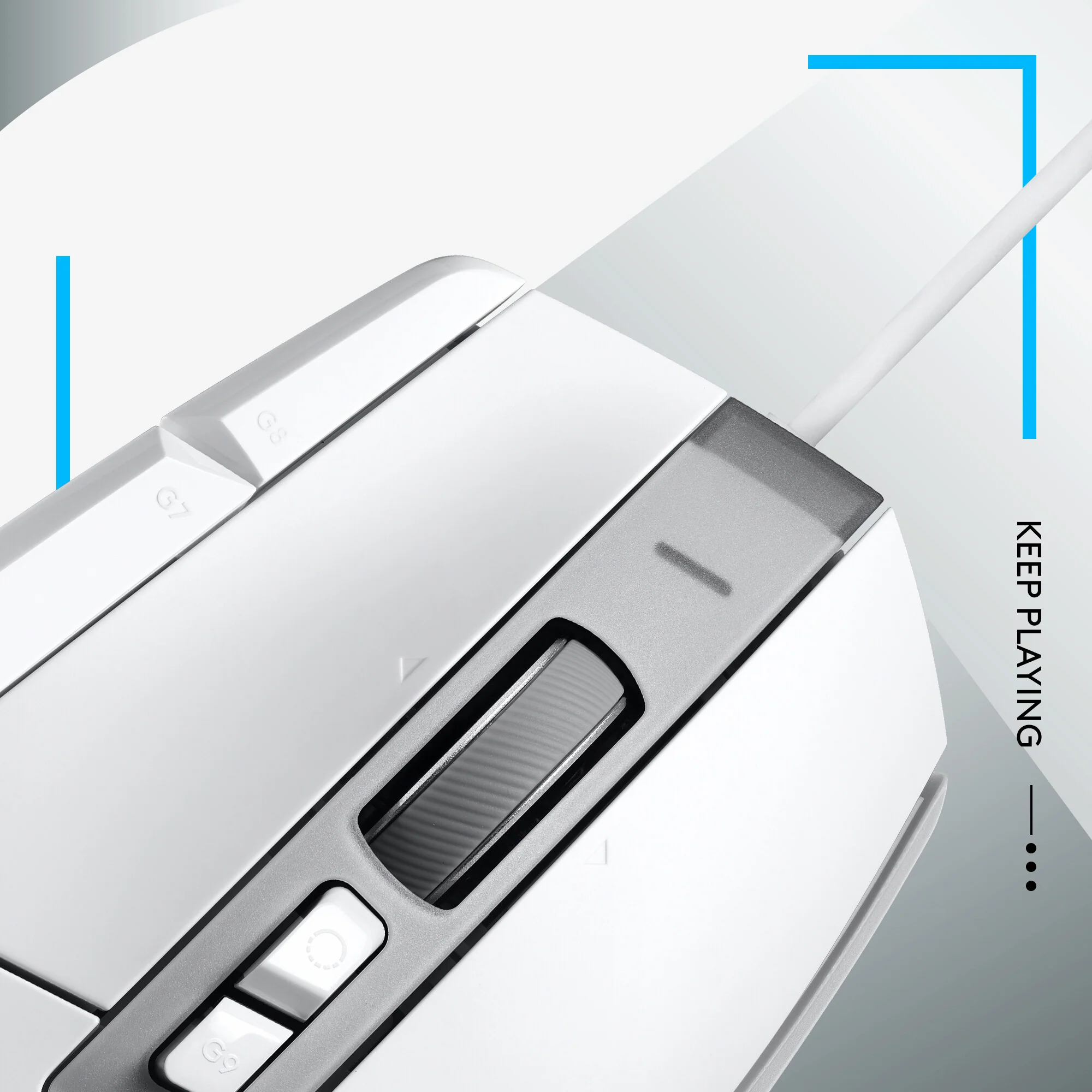 Logitech G G502 X Gaming Mouse in White - 25,600 DPI - Image 9