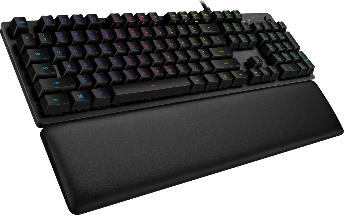 Logitech G - G513 CARBON LIGHTSYNC RGB - USB Wired RGB Mechanical Gaming Keyboard in Carbon (QWERTY UK) - Image 2