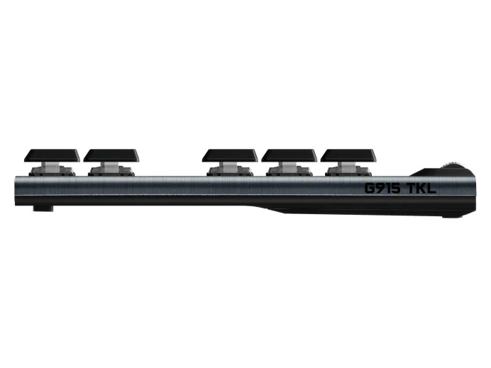 Logitech G - G915 TKL LIGHTSPEED RGB -  RF Wireless + Bluetooth RGB Mechanical Gaming Keyboard in Carbon (QWERTY UK) - Image 4