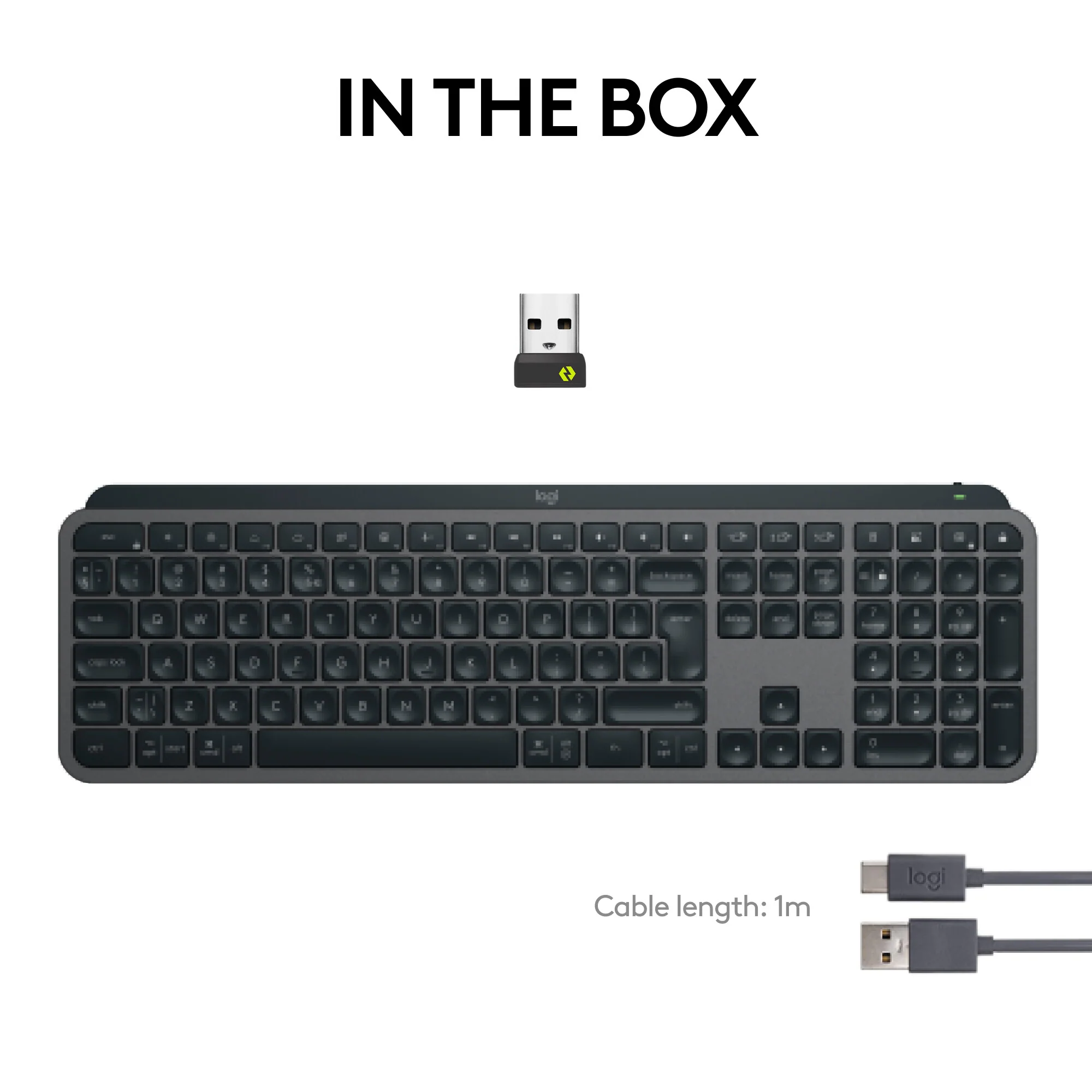 Logitech MX Keys S Combo -  RF Wireless + Bluetooth Mouse + Wireless QWERTY US International Keyboard - Image 22